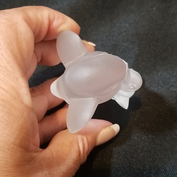 Sevres Collectable Crystal Frosted Duck Figurine - Picture 3 of 6